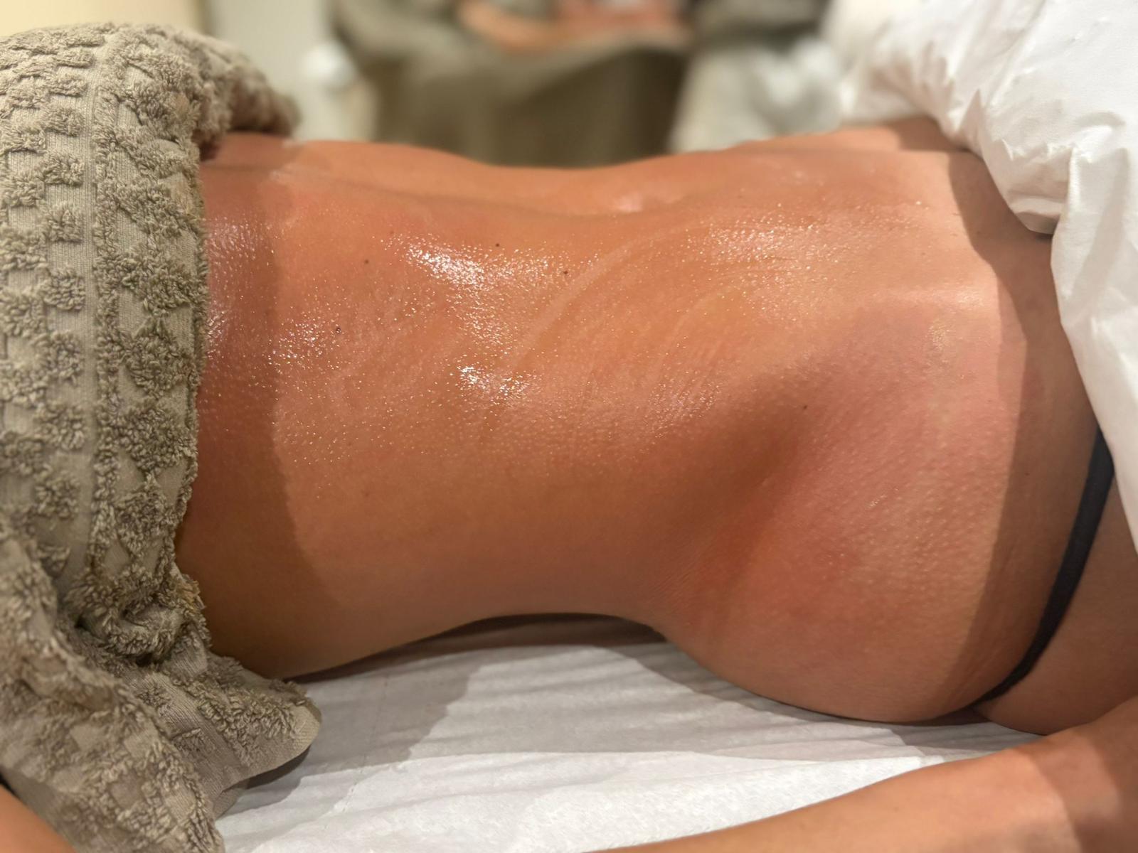 Lymphatic drainage massage at Opal